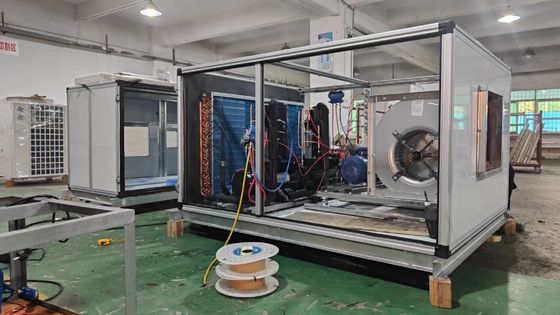 Purificazione dell'aria HAVC a raffreddamento idrico a espansione diretta tipo orizzontale