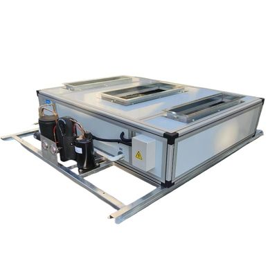 1-5HP Super Slim soffitto sospeso raffreddato ad acqua DX Air Handling Unit Purificazione dell'aria HVAC per industria