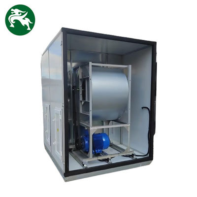Unità di trattamento dell'aria a basso rumore Alta EER raffreddamento e riscaldamento HVAC Installazione verticale per igiene medica