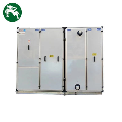 Unità di trattamento dell'aria a basso rumore Alta EER raffreddamento e riscaldamento HVAC Installazione verticale per igiene medica