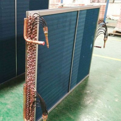 Deumidificatore Evaporatore Condensatore a pinna di alluminio idrofilo Scambiatore di calore raffreddato ad aria