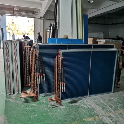 Deumidificatore Evaporatore Condensatore a pinna di alluminio idrofilo Scambiatore di calore raffreddato ad aria