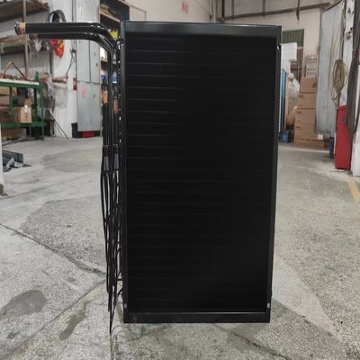 Evaporatore di tubi di rame a soffiatura laterale elettroforesi nero per apparecchiature di refrigerazione