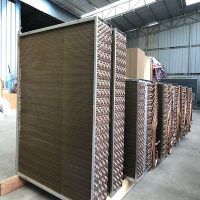Sistema HVAC a basso consumo energetico Unità di trattamento dell'aria Utilizzo di scambiatore di calore evaporatore