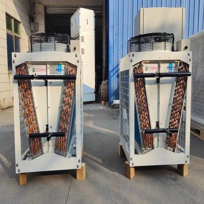 Frigorifero ad aria asciutta in tubo di rame e pinna di alluminio per raffreddamento ad immersione del data center
