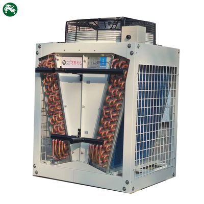 Frigorifero ad aria asciutta in tubo di rame e pinna di alluminio per raffreddamento ad immersione del data center