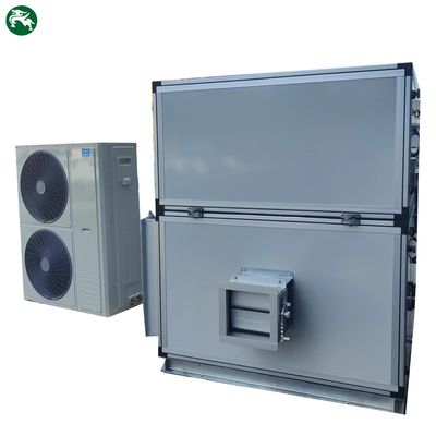 Sistema di trattamento dell'aria AHU modulare a bobina verticale DX per il raffreddamento negli impianti chimici
