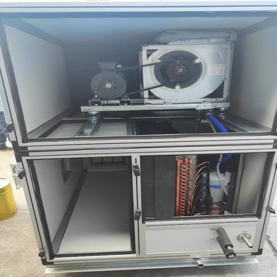 Utilizzo industriale Unità modulare ad aria condizionata sistemi HVAC condotti Unità ad aria condizionata divisione Piccolo
