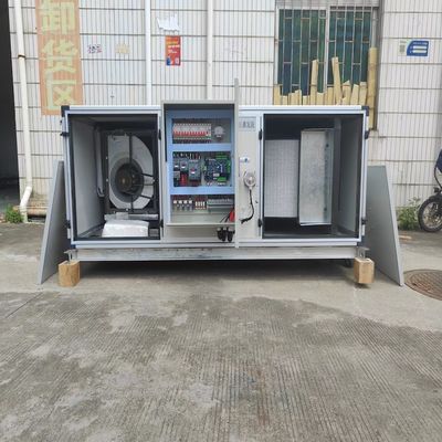 Unità di ventilazione AHU ad espansione diretta raffreddata ad aria industriale