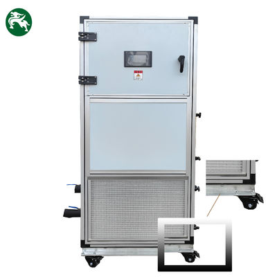 Unità di raffreddamento dell'aria mobile industriale di piccole dimensioni sistema HVAC ad espansione diretta raffreddato ad acqua