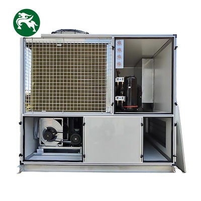 Sistema di raffreddamento e riscaldamento dell'unità AHU ad aria fresca tipo HVAC con ventola ad alta efficienza