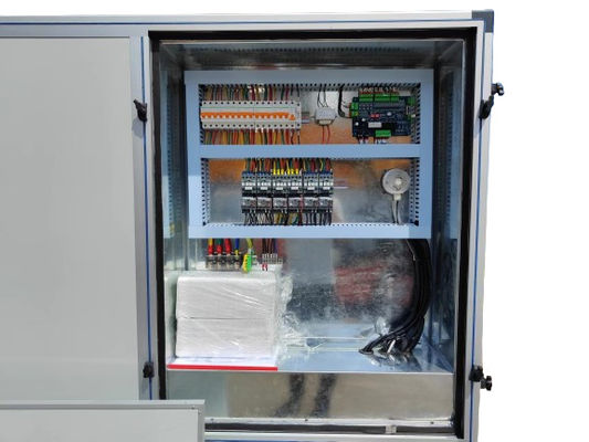 Sistema di raffreddamento e riscaldamento dell'unità AHU ad aria fresca tipo HVAC con ventola ad alta efficienza
