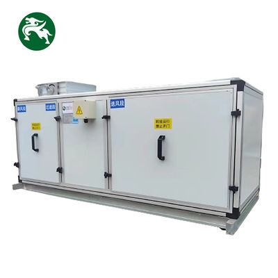 2000CMH Filtrazione chimica Unità di trattamento dell'aria fresca Sistema di ventilazione della stanza di approvvigionamento dell'aria fresca