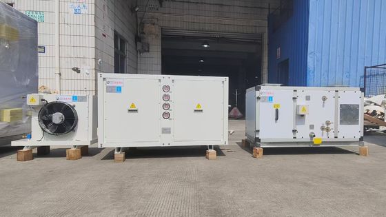 2 HP due fasi cascata unità di acqua calda e fredda unità di trattamento dell'aria personalizzata