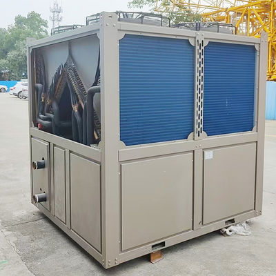 Chiller a raffreddamento naturale personalizzato risparmio energetico raffreddato ad aria a vite equipaggiamento di refrigerazione a doppio uso