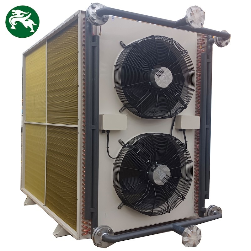 Tipo H risparmio dell'acqua secca raffreddatore all'aperto con ventilatore doppio EC per il centro dati