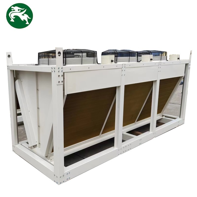 Air Dry Cooler ad alta efficienza con ventilatore di design personalizzato radiante per data center