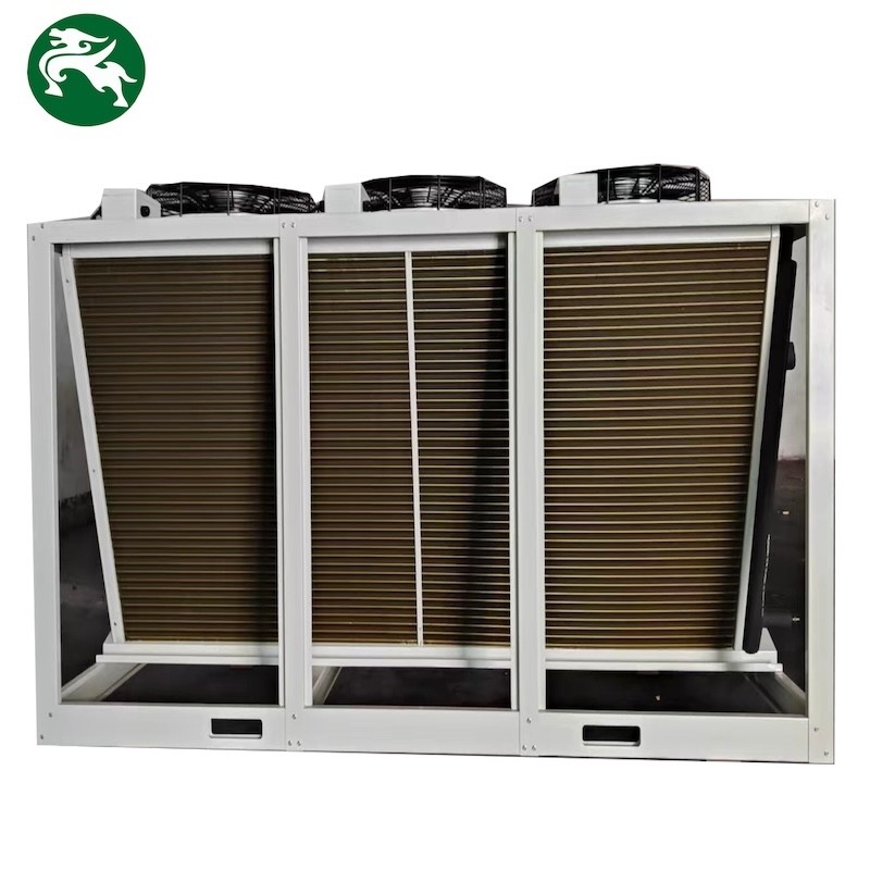 Disegno personalizzato Cooler a secco di tubo di rame per motore Genset Cooling Air Cooler